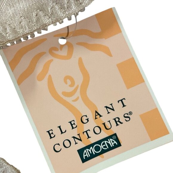 NWT AMOENA 2127 Wire Free Mastectomy Bra 40C Soft Cup Ivory Back Closure Nude 40 - Picture 5 of 6